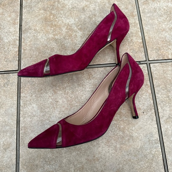 Stuart Weitzman suede heels shoes - Picture 5 of 13
